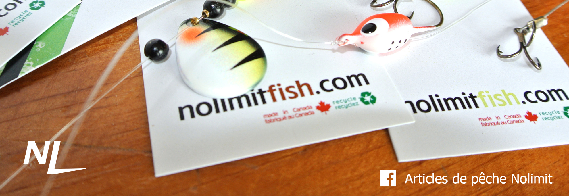 Facebook Articles de pêche Nolimit inc.